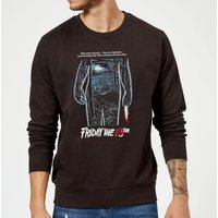 Friday the 13th Vintage Poster Sweatshirt - Black - M von Friday 13th