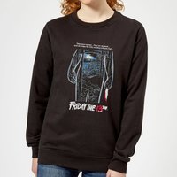 Friday the 13th Vintage Poster Women's Sweatshirt - Black - 5XL von Friday 13th