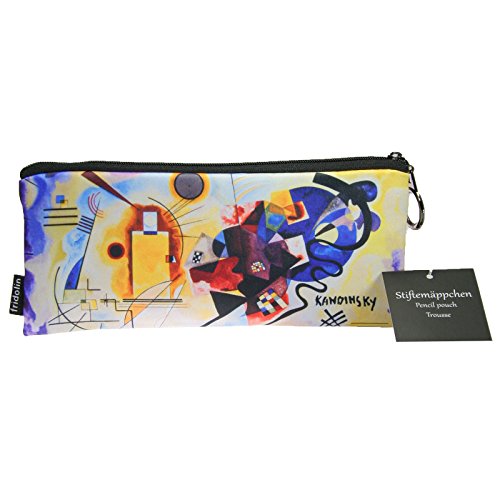 Etui / Federmappe / Stiftemäppchen für Kunstliebhaber: Motiv "Gelb-Rot-Blau" von Wassily Kandinsky Etui / Federmappe / Stiftemäppchen für Kunstliebhaber: Motiv "Gelb-Rot-Blau" von Wassily Kandinsky von Fridolin