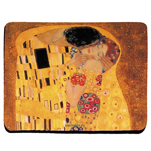 Fridolin 40217 Klimt-Der Kuss Mauspad bunt von Fridolin