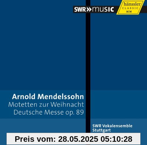 Motetten zur Weihnacht; Deutsche Messe op. 89 Motetten zur Weihnacht; Deutsche Messe op. 89 von Frieder Bernius