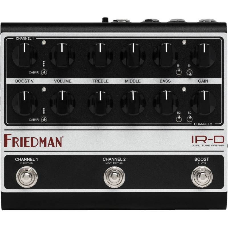 Friedman IR-D Dual Tube Preamp & DI Guitar Preamp with 12AX7 Valves von Friedman