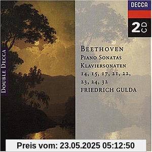 Beethoven : Klaviersonaten 14, 15, 17, 21, 22, 23, 24, 32 Beethoven : Klaviersonaten 14, 15, 17, 21, 22, 23, 24, 32 von Friedrich Gulda