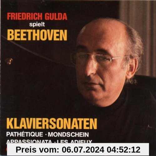 Klaviersonaten 8,14,23,26 von Friedrich Gulda