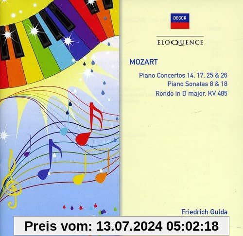 Mozart:Piano Concertos Nos.14 von Friedrich Gulda