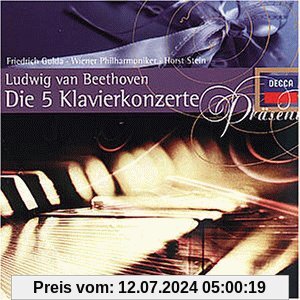Präsent - Beethoven (Klavierkonzerte und -sonaten) von Friedrich Gulda
