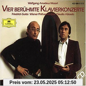 Vier berühmte Klavierkonzerte: 20,21,25,27 Vier berühmte Klavierkonzerte: 20,21,25,27 von Friedrich Gulda