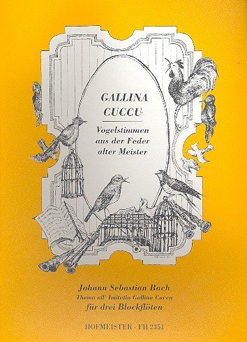Gallina Cuccu: für 3 Blockflöten (SAT) Partitur und Stimmen von Friedrich Hofmeister Musikverlag GmbH