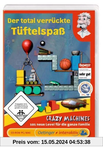 Der total verrückte Tüftelspaß - Crazy Machines (PC+MAC) von Friedrich Oetinger Verlag