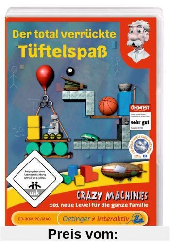 Der total verrückte Tüftelspaß - Crazy Machines (PC+MAC) von Friedrich Oetinger Verlag