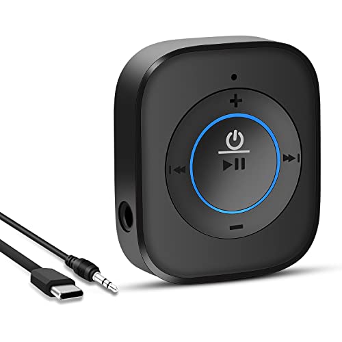 Friencity Bluetooth 5.4 Empfänger für Lautsprecher, Bluetooth-Audio-Empfänger-Adapter für Auto-Stereo-Heim-Stereo-Verstärker, kabelgebundene Kopfhörer, Hi-Fi-Musik, kabelloser AUX-Adapter mit von Friencity
