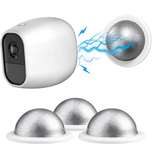 Metall Magnethalterung Kamera Sicherheit Decke/Tisch/Wandhalterung für Arlo, Arlo Pro, Arlo Pro 2, 3 Packung (Weiß) von Frienda
