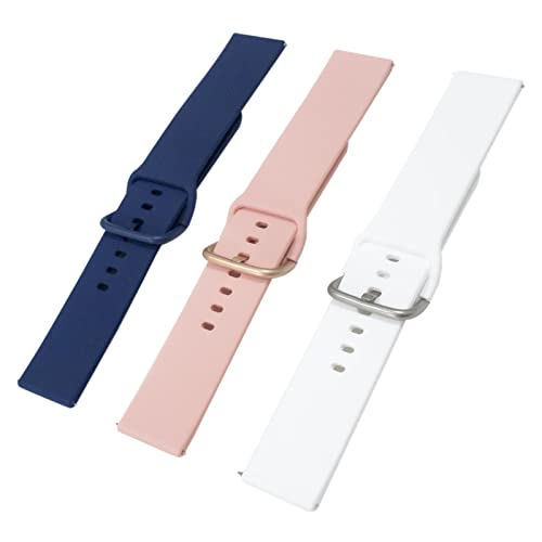 Friendly License - Lot de 3 Bracelets Compatibles Amazfit - Fabriqués en Silicone Durable - Blanc, Bleu et Rose - Protège Votre Appareil - Longueur 22 cm - Remplacement des Bracelets Intelligents Friendly License - Lot de 3 Bracelets Compatibles Amazfit - Fabriqués en Silicone Durable - Blanc, Bleu et Rose - Protège Votre Appareil - Longueur 22 cm - Remplacement des Bracelets Intelligents von FRIENDLY LICENSE