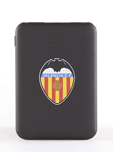 Valencia Club de Futbol - Batterie Externe pour Téléphone Portable - Entrée Type C et Micro USB - Sortie USB - Compact avec Pilote Lumineux - 2 à 3 charges complètes - Produit Officiel de l'Equipe Valencia Club de Futbol - Batterie Externe pour Téléphone Portable - Entrée Type C et Micro USB - Sortie USB - Compact avec Pilote Lumineux - 2 à 3 charges complètes - Produit Officiel de l'Equipe von FRIENDLY LICENSE