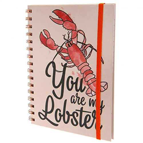 FRIENDS Notizbuch, A5, spiralgebunden – Tu Es Mon Homard, Cream von Friends