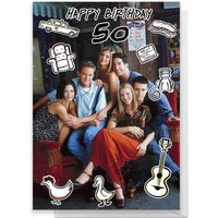 Friends Birthday 50th Greetings Card - Standard Card von Friends