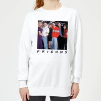 Friends Cast Pose Damen Pullover - Weiß - S von Friends