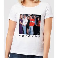 Friends Cast Pose Damen T-Shirt - Weiß - S von Friends