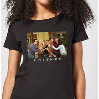 Friends Cast Shot Damen T-Shirt - Schwarz - XL von Friends