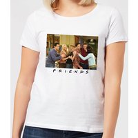 Friends Cast Shot Damen T-Shirt - Weiß - S von Friends