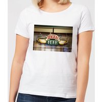 Friends Central Perk Coffee Sign Damen T-Shirt - Weiß - XL von Friends