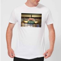 Friends Central Perk Coffee Sign Herren T-Shirt - Weiß - 5XL von Friends