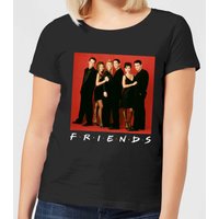 Friends Character Pose Damen T-Shirt - Schwarz - XL von Friends