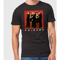 Friends Character Pose Herren T-Shirt - Schwarz - M von Friends