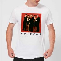 Friends Character Pose Herren T-Shirt - Weiß - 5XL von Friends