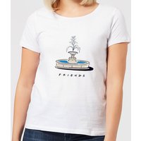 Friends Fountain Women's T-Shirt - White - L von Friends