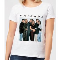 Friends Group Shot Damen T-Shirt - Weiß - L von Friends