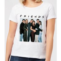 Friends Group Shot Damen T-Shirt - Weiß - S von Friends