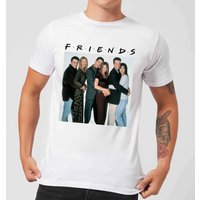 Friends Group Shot Herren T-Shirt - Weiß - 5XL von Friends