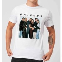 Friends Group Shot Herren T-Shirt - Weiß - XXL von Friends