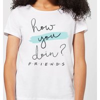 Friends How You Doin? Damen T-Shirt - Weiß - XXL von Friends