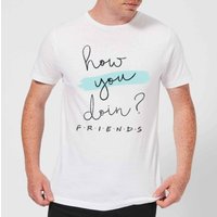 Friends How You Doin? Herren T-Shirt - Weiß - XL von Friends