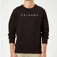 Friends Logo Contrast Sweatshirt - Black - M von Friends