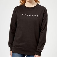 Friends Logo Contrast Women's Sweatshirt - Black - XXL von Friends