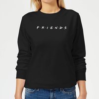 Friends Logo Damen Pullover - Schwarz - XL von Friends