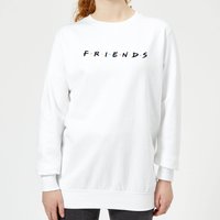 Friends Logo Damen Pullover - Weiß - XL von Friends