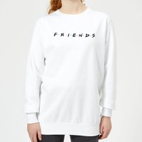 Friends Logo Damen Pullover - Weiß - XS von Friends