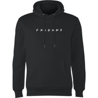 Friends Logo Hoodie - Schwarz - L von Friends