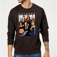 Friends Vintage Character Shot Pullover - Schwarz - XXL von Friends