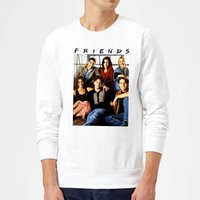 Friends Vintage Character Shot Pullover - Weiß - XXL von Friends