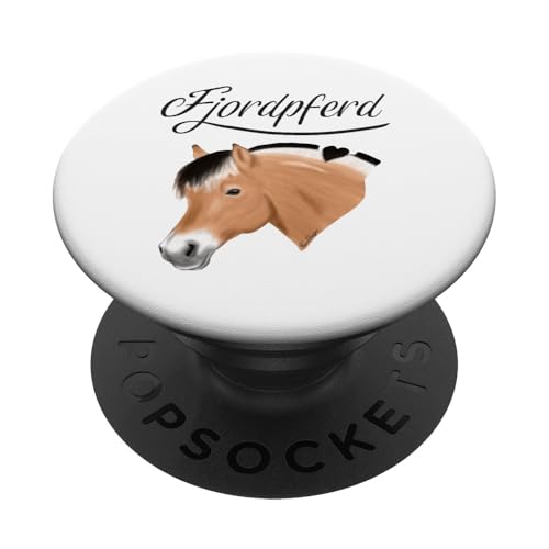 Fjordpferd, Fjord, Fjordi Kopf ein Pony Fan süßes Pferde PopSockets Klebender PopGrip Fjordpferd, Fjord, Fjordi Kopf ein Pony Fan süßes Pferde PopSockets Klebender PopGrip von Frieser Designs
