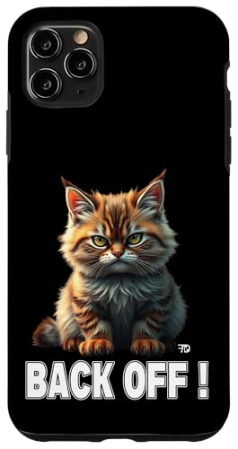 Süße Katze mit schlechter Laune, Back off, lustiges Hülle für iPhone 11 Pro Max Süße Katze mit schlechter Laune, Back off, lustiges Hülle für iPhone 11 Pro Max von Frieser Designs