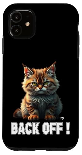 Süße Katze mit schlechter Laune, Back off, lustiges Hülle für iPhone 11 Süße Katze mit schlechter Laune, Back off, lustiges Hülle für iPhone 11 von Frieser Designs