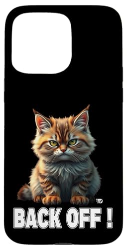Süße Katze mit schlechter Laune, Back off, lustiges Hülle für iPhone 15 Pro Max Süße Katze mit schlechter Laune, Back off, lustiges Hülle für iPhone 15 Pro Max von Frieser Designs