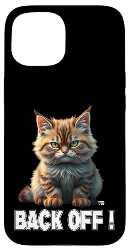 Süße Katze mit schlechter Laune, Back off, lustiges Hülle für iPhone 15 Süße Katze mit schlechter Laune, Back off, lustiges Hülle für iPhone 15 von Frieser Designs