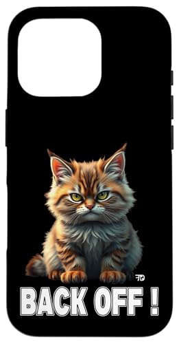 Süße Katze mit schlechter Laune, Back off, lustiges Hülle für iPhone 16 Pro Süße Katze mit schlechter Laune, Back off, lustiges Hülle für iPhone 16 Pro von Frieser Designs